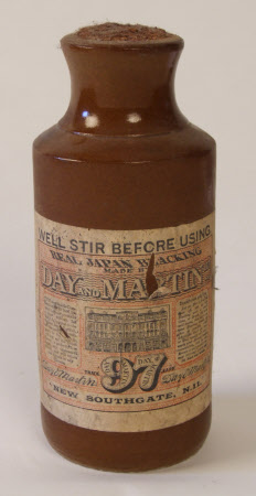 Blacking bottle
