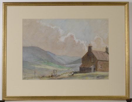 Scottish mountain scene