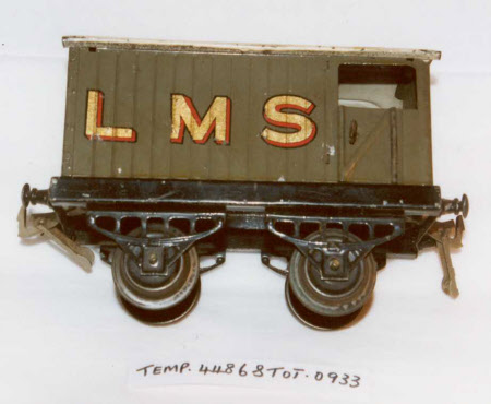 Toy train guard's van