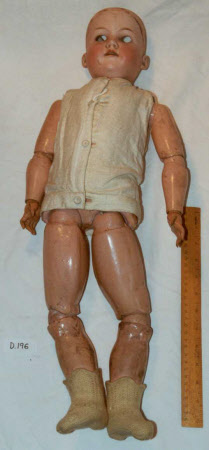 Bisque-headed doll