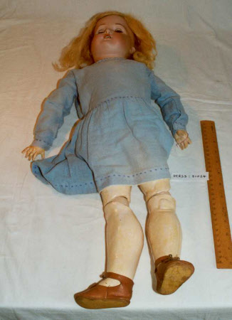 Bisque-headed doll