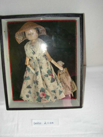 Peg wooden doll