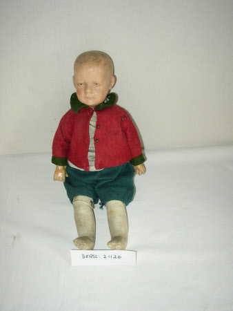 Composition-headed doll