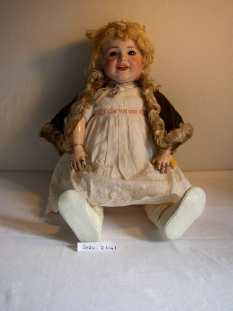 Bisque-headed doll