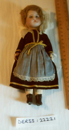 Bisque-headed doll