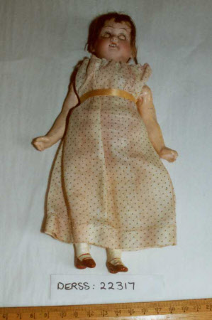 Bisque-headed doll