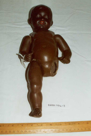 Bisque-headed doll