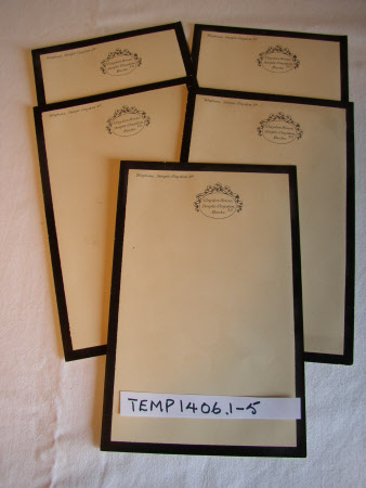 Mourning stationary