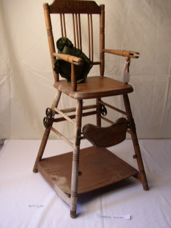 Doll's high chair