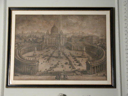 St Peter's and the Piazza of St Peter's, Rome