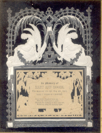 Mourning card