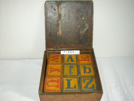 Alphabet block