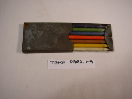 Wax crayons