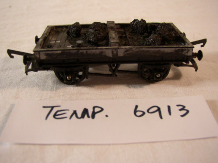 Toy railway wagon