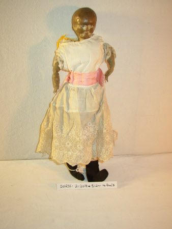 Wooden-headed doll