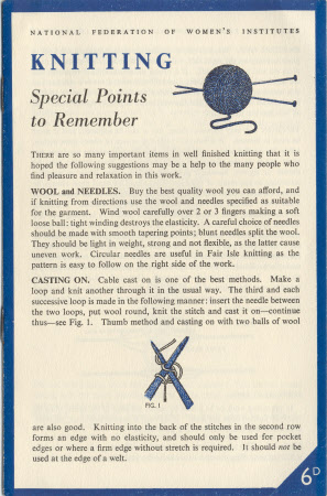 Knitting pattern