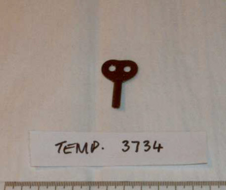 Clockwork toy key