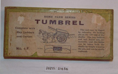 Original box for toy