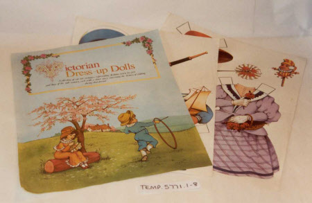Paper doll costume