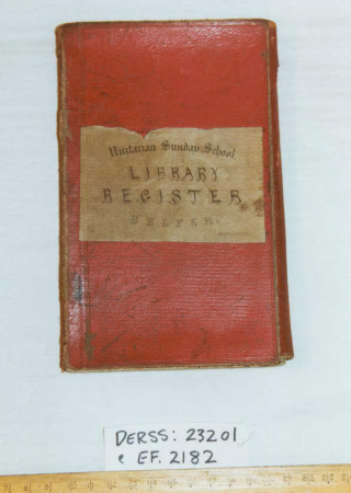 Library Register, sunday school