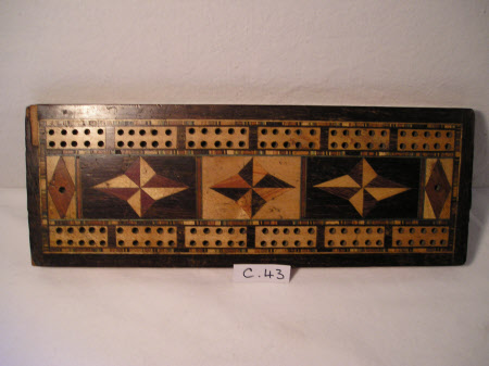 Cribbage board