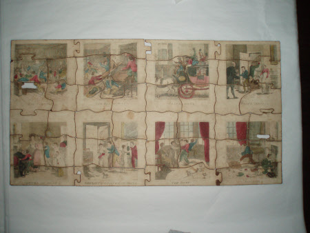 Dissected puzzle