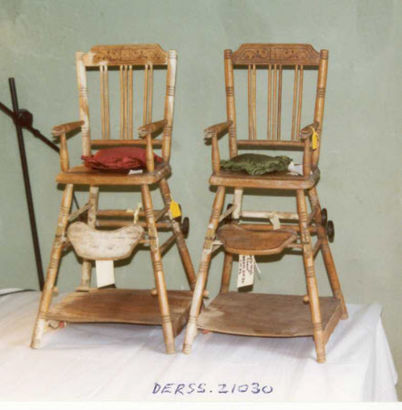 Doll's high chair