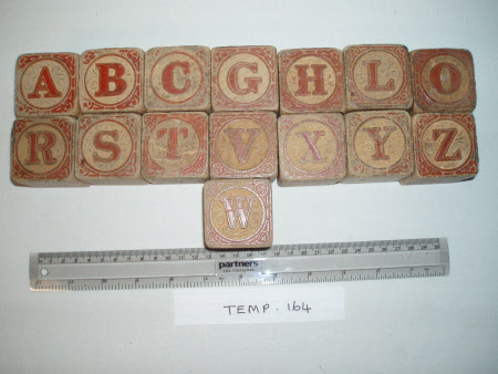 Alphabet block