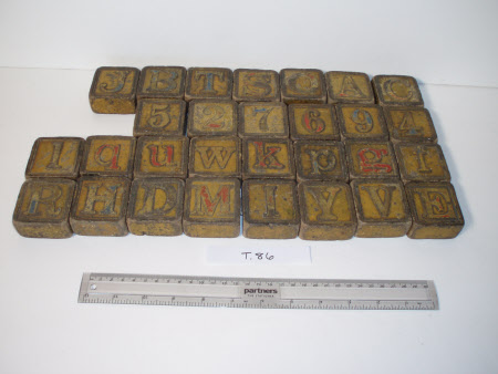 Alphabet block