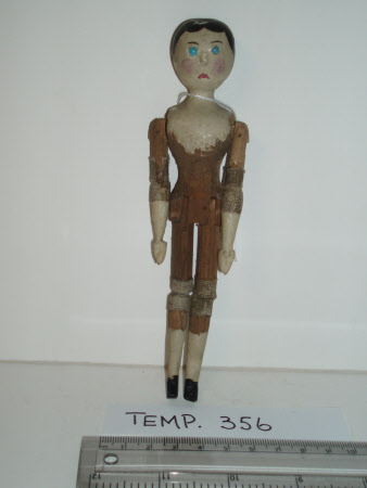 Peg wooden doll