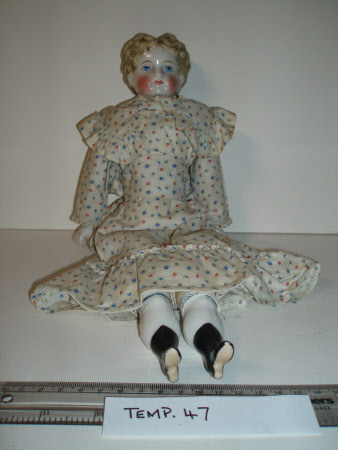 Glazed china-headed doll