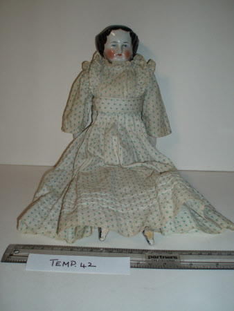 Glazed china-headed doll