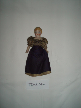 Bisque-headed doll