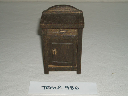 Doll's house cabinet