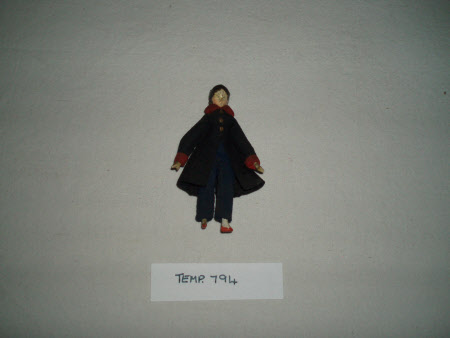 Peg wooden doll
