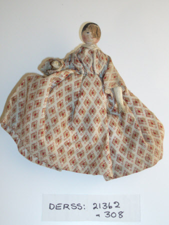Peg wooden doll