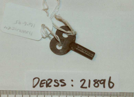 Clockwork toy key