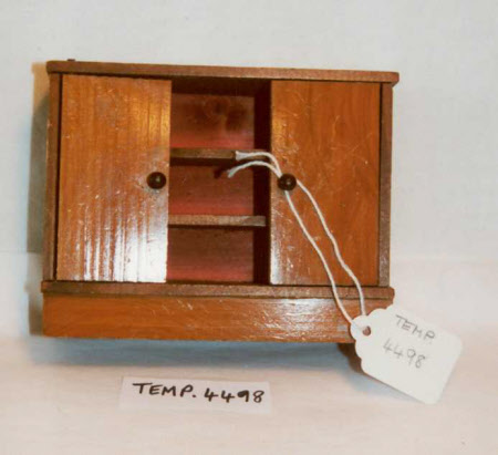 Doll's house cabinet