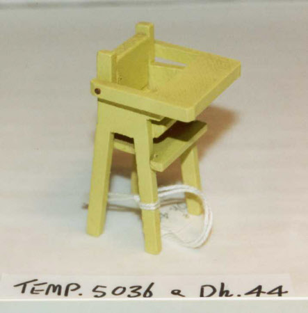 Doll's house high chair