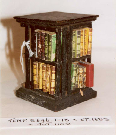 Doll's house bookcase