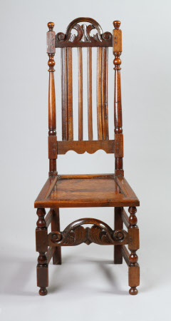 High-backed chair