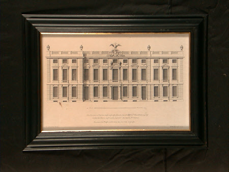 Elevation of Dyrham House (after Colen Campbell) 