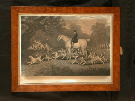Philip Payne Huntsman to his Grace the Duke of Beaufort on his favorite Horse (Cherrington) with ...