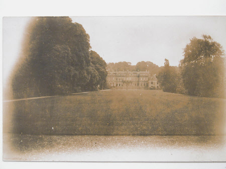 View of west front taken from the west gate, Dyrham Park, Gloucestershire