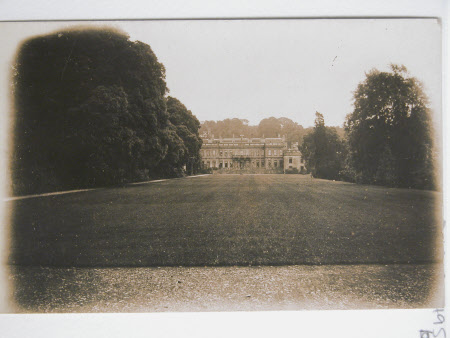 View of west front taken from the west gate, Dyrham Park, Gloucestershire