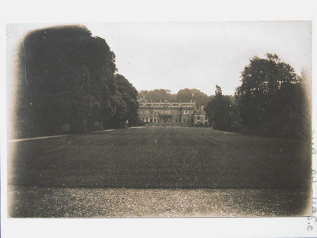 View of west front taken from the west gate, Dyrham Park, Gloucestershire