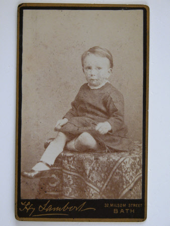 William Blathwayt (1882-1952) as a child