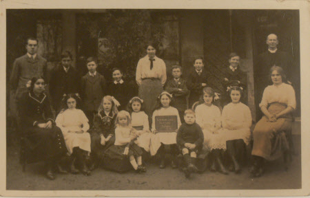 Best Wishes from Langridge Rectory 1914