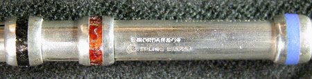A silver propelling pencil circa 1905.