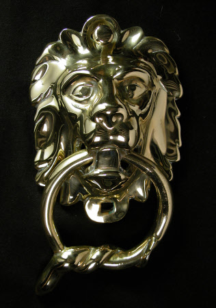 Lion's head knocker